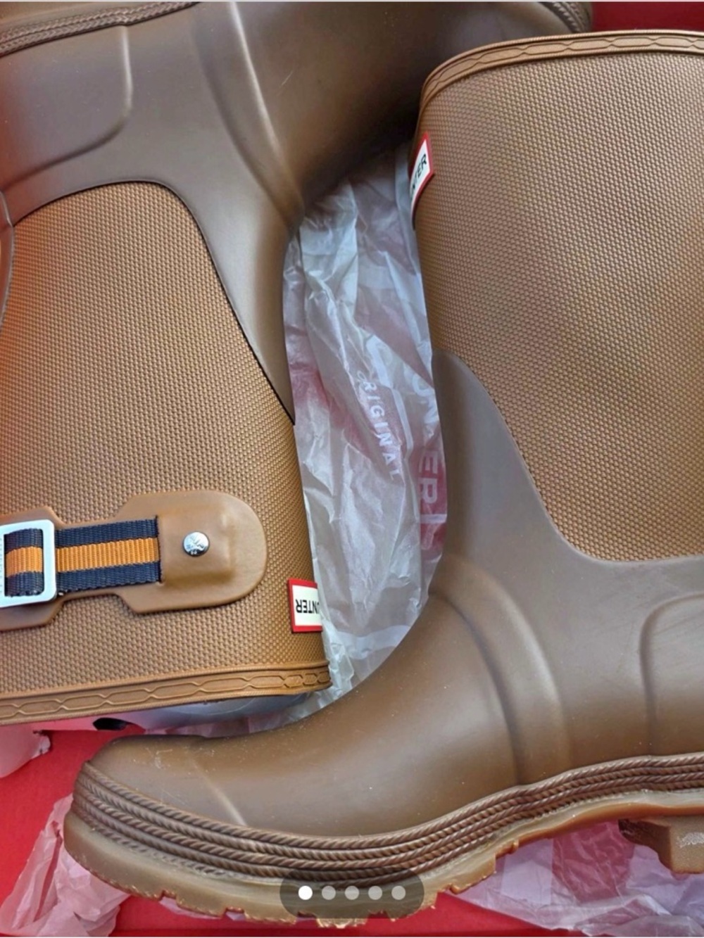 ISO!!$& Hunter Brown Women's Rain Boots